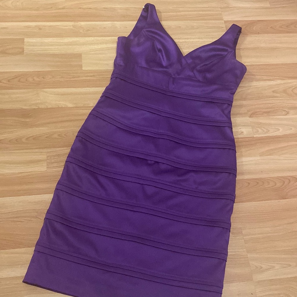 Purple Cocktail Dress